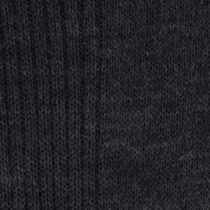 Charcoal Mid-Length Merino Wool Socks Image 1