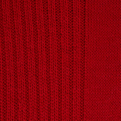 Red Mid-Length Merino Wool Socks Image 1