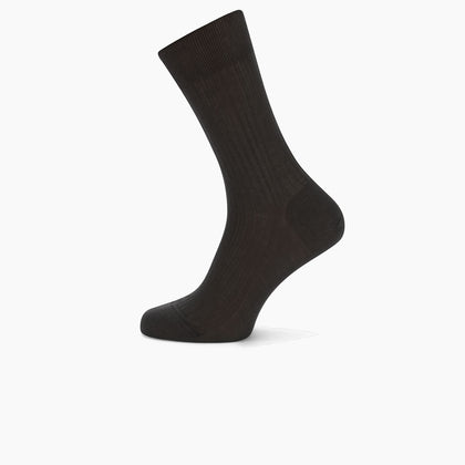 Charcoal Short Cotton Socks Image 2