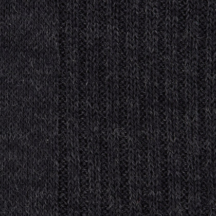 Charcoal Long Merino Wool Socks Image 1