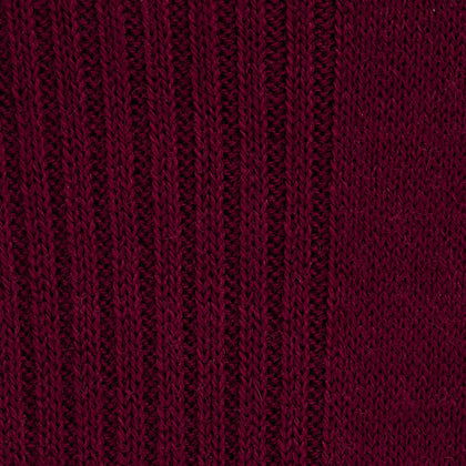 Bordeaux Long Merino Wool Socks Image 1