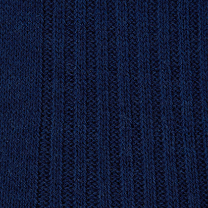Midnight Blue Long Merino Wool Socks Image 1