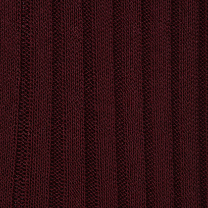 Oxblood Long Cotton Socks Image 1