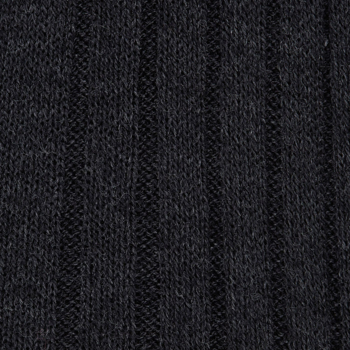 Dark Grey Long Cotton Socks Image 1