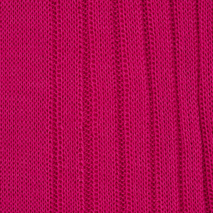 Hot Pink Short Cotton Socks Image 1