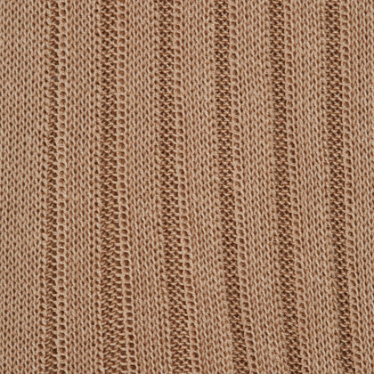 Ecru Long Cotton Socks Image 1