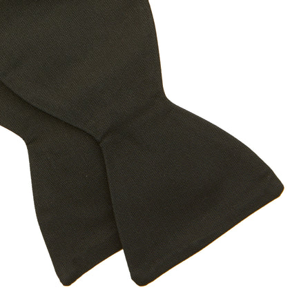 Black Barathea Bow Tie Image 3