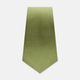 The Turnbull & Asser Green Lace Silk Tie features a light green hue and subtle lace weave, presented on a plain white background for enhanced texture.