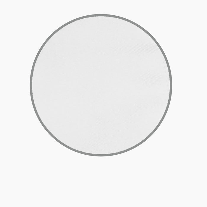 Plain White Cotton Fabric Image 2